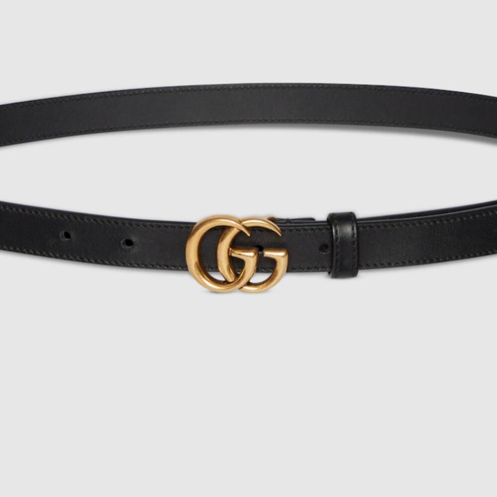 409417 Gucci GG Marmont thin belt size 80/32 - Picture 10 of 10